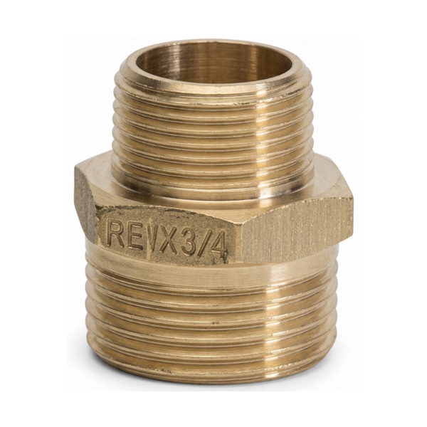 GT Comis ART. 52 Nipplo Doppio Ridotto in Ottone - G.T. COMIS